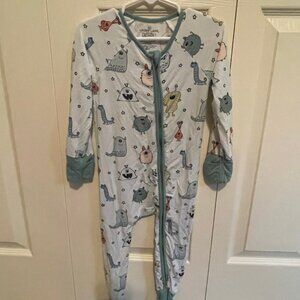 Caden Lane Monsters Bamboo PJs